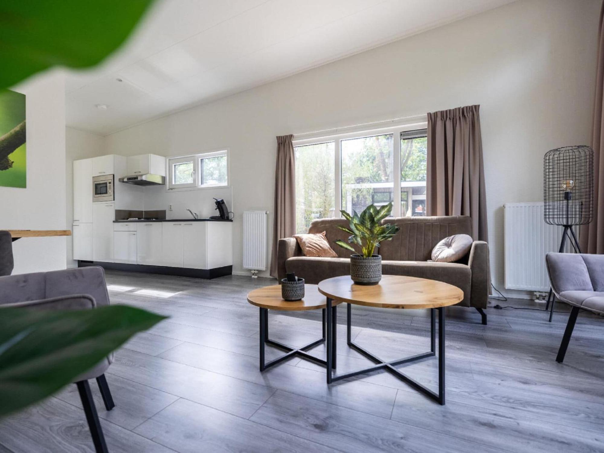 Comfortable Chalet With Combination Microwave Near The Veluwe Hoenderloo Exterior foto