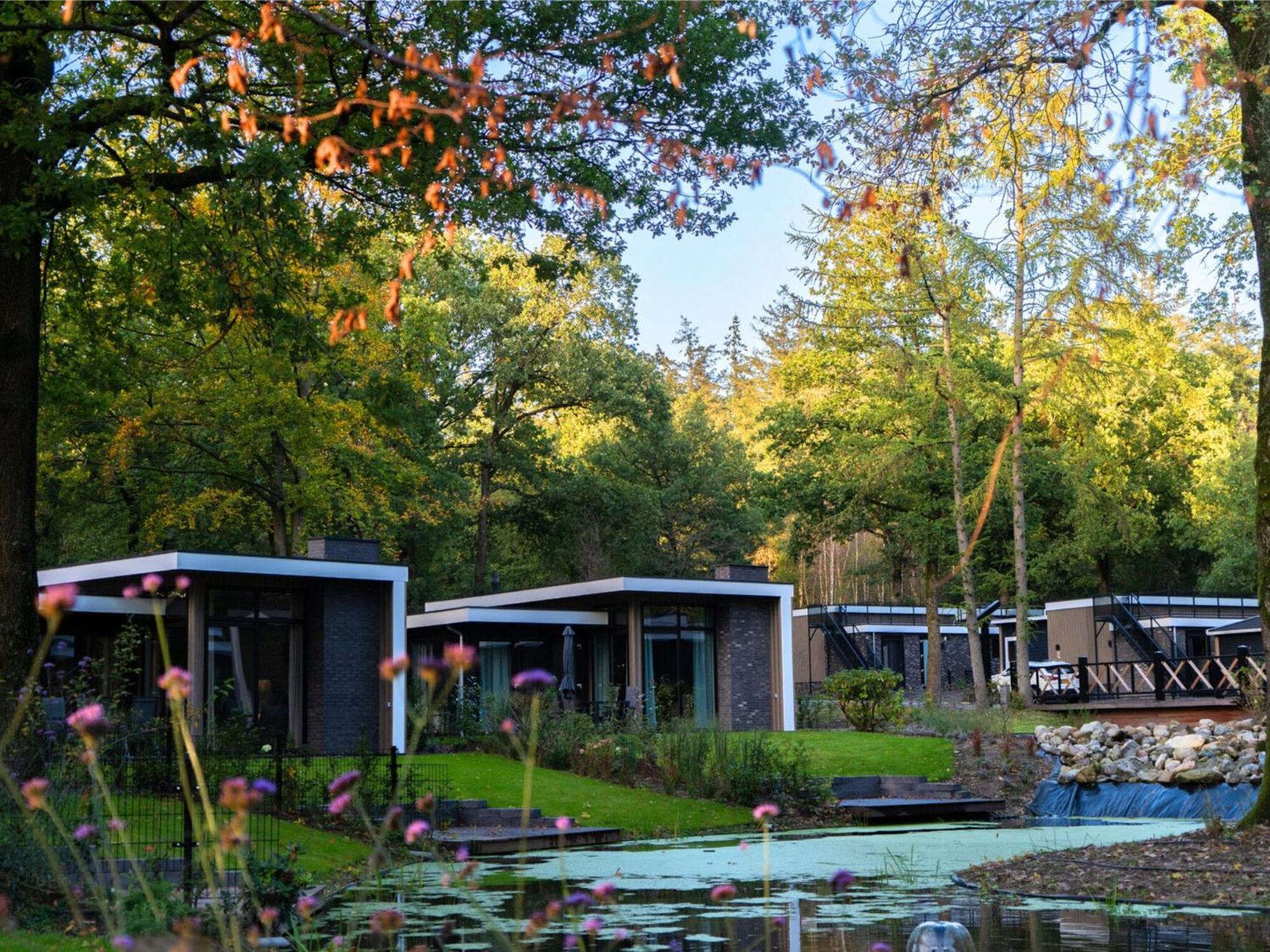Comfortable Chalet With Combination Microwave Near The Veluwe Hoenderloo Exterior foto