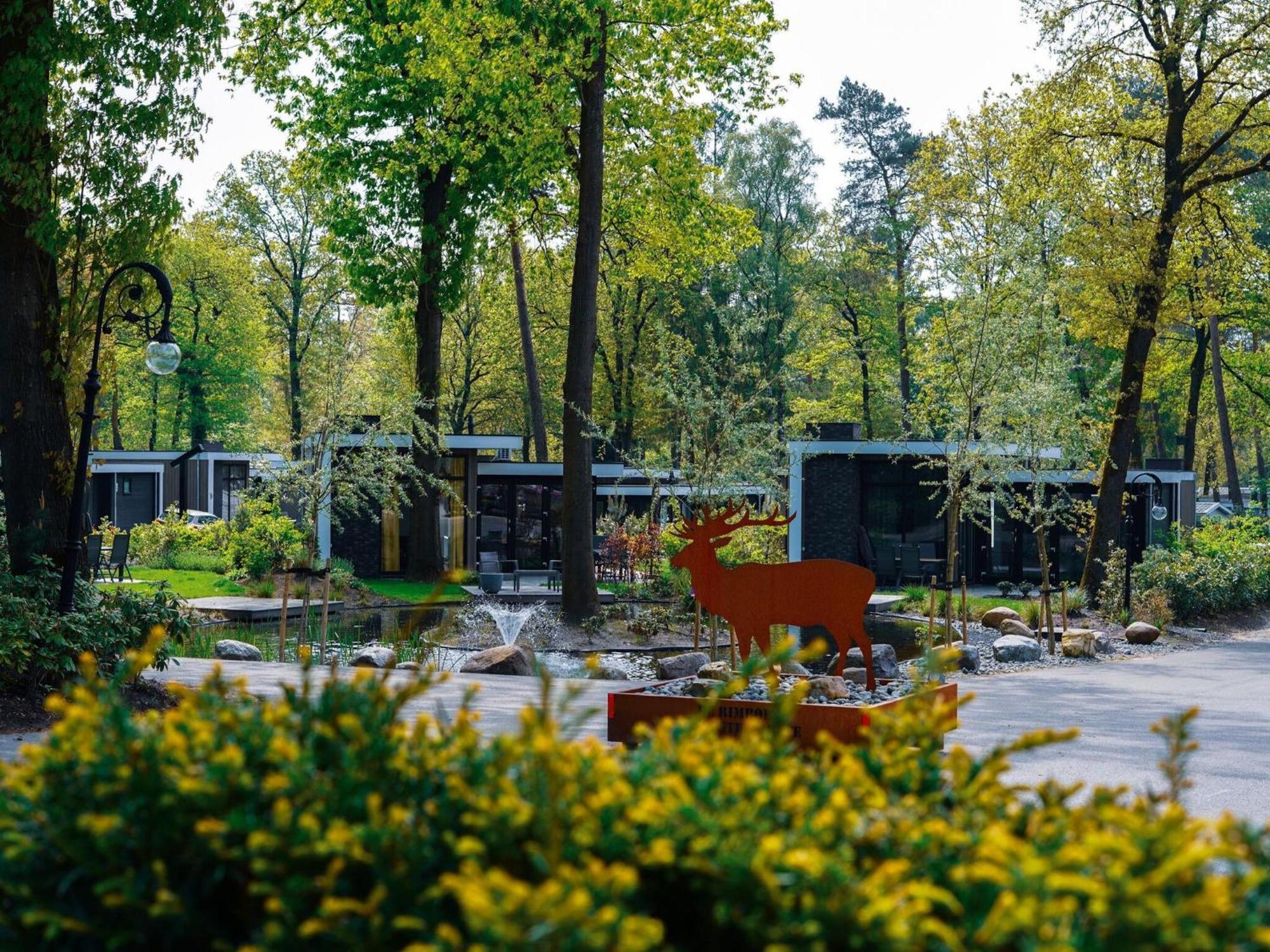 Comfortable Chalet With Combination Microwave Near The Veluwe Hoenderloo Exterior foto